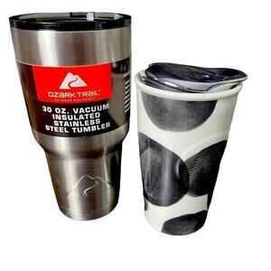 NEW Coffee Lovers Tumbler Set, Ozark Trail, Starbucks, Travel, Gift, OS